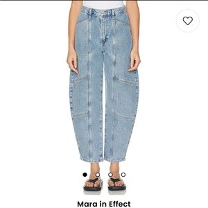 Women’s Agolde jeans. Mara in Effect style.